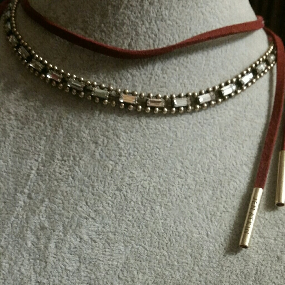 Chloe & Isabel & Jen Atkin Suede Choker